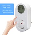 thumbnail image 3 of Labymos Digital Thermostat Outlet Plug 16A Outlet Socket Temperature Controller 5+1+1 Six Periods & Heating, 3 of 8