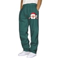 thumbnail image 1 of Men's Casual Hop Track Pants Solid Color Workout Joggers With Pocket and Design for Comfortable Stylish Wear, 1 of 4