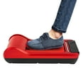 thumbnail image 3 of Miumaeov Shoe Film Machine Automatic Shoe Cover Dispenser Portable Disposable Overshoe Dispenser with 1 Roll of Film for Home Office Red, 3 of 12
