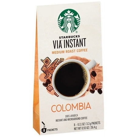 Starbucks VIA Instant Columbia Coffee - 8ct (Pack of 10)