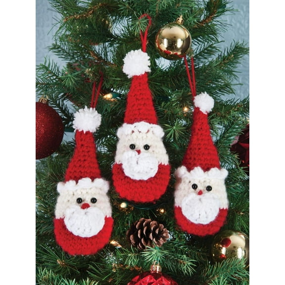 Mary Maxim Santa Gnome Ornaments Yarn