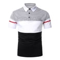 thumbnail image 2 of Playeras De Manga Corta Casual Cómoda Camisa Polo De Hombre, 2 of 6