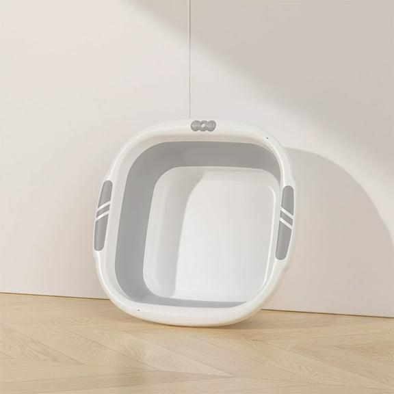 Wash Basin under$5! kkbbma Collapsible Foldable Wash Basin, Portable Sink Tub for Kitchen Camping Laundry Foot Bath, Multi-Purpose Storage Bucket