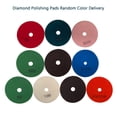 thumbnail image 2 of 10 Pcs Tampons de Polissage Diamant 4 Pouces + 2 Pcs Supports + 2 Pcs Adaptateurs de Perceuse, 2 of 7
