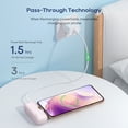 thumbnail image 4 of Kuulaa 5000mAh Mini Power Bank with Built-in USB-C Plug, PD 20W Fast Charging & LCD Display Compatible for iPhone 17/16/15/14, Samsung S24/S23 & Android More, 4 of 8