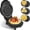 3 In 1 Waffle Maker, variant on Electric Crepe Maker 12'' & Griddle - Non-stick Pan With Spreader For Roti  Tortilla Blintzes Pancakes Adjustable Temperature 1000w
