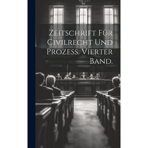 Zeitschrift für Civilrecht und Prozeß. Vierter Band. (Hardcover)