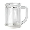 thumbnail image 3 of Thickened  Transparent Beer Mugs PET/PP Summer Double Layer Ice Cold Beer Glass Liquid Refrigerator Frozen Cup Freezer Beer Mugs Drink Glass Beer Mug WHITE-PP, 3 of 8