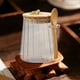 thumbnail image 5 of Tarro de vidrio para guardar hojas de té con cuchara | Recipiente hermético para hierbas, especias y aperitivos | Diseño de vidrio transparente para una fácil visualización | Incluye cuchara medidora, 5 of 5