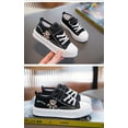 thumbnail image 3 of Children's bear canvas shoes boys board shoes autumn girls casual white shoes students breathable cloth shoes, 3 of 3