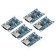 thumbnail image 1 of Módulo de cargador de batería TP4056 TYPE-C USB 4.5-5.5V 1A 18650 Paquete de 5, 1 of 5