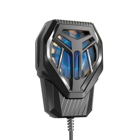 Rbaofujie Phone Cooler Turbine Radiator Keep Phone Cool And Fast,Phone Fan For Gaming,Noiseless Portable Phone Cooler Case