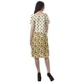 thumbnail image 6 of Moomaya Short Sleeve Dresses Women Scoop Neckline Printed Dresses With Pockets, 6 of 6