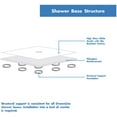 thumbnail image 3 of Dreamline DLT-1142480 Slimline 48" L X 42" W Square Shower Base - White, 3 of 6