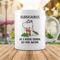 thumbnail image 2 of Bubba Grandpa Gift Bubbasaurus Like A Normal Grandpa But More Awesome Coffee Mugs, 2 of 4