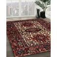 thumbnail image 2 of Ahgly Company Indoor Rectangle Traditional Dark Gold Brown Persian Area Rugs, 5' x 8', 2 of 6