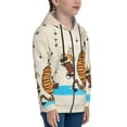 thumbnail image 5 of Calvin And Hobbes Teens Sweatshirts Novelty Print Zip Up Hoodie Jacket Long Sleeve Hooded Sweatshirt Hoody Coat With Pocket Medium, 5 of 8