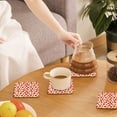 thumbnail image 7 of Xecao Tomatoes And Chili for MDF Cork Coaster 4 Pcs,Drink Coasters,Suit for House Warming Gifts New Home ,Coffee Table Decor-Square, 7 of 7