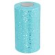 thumbnail image 1 of Rollos de tela de tul Uxcell, carrete de tela de tul con cinta brillante, red de lentejuelas para manualidades de faldas tutu, bodas en azul teal, 1 of 6