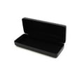 thumbnail image 5 of 1 X Black Glasses Case Shiny Rectangular Clam Shell Hard Eyeglasses Anti Scratch, 5 of 7