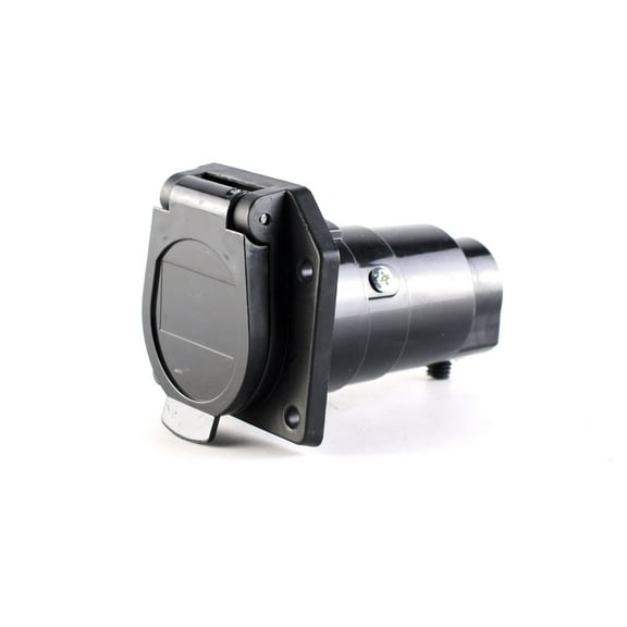 MaxxHaul 80762 7-Way RV Blade Connector Socket - Vehicle End