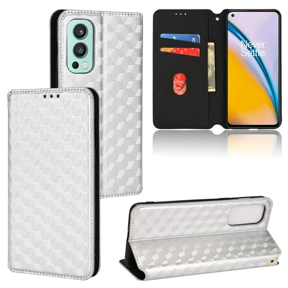 OnePlus Nord 2 5G Case , Magnetic Wallet PU Leather Flip Cover Card Holde Case for OnePlus Nord 2 5G