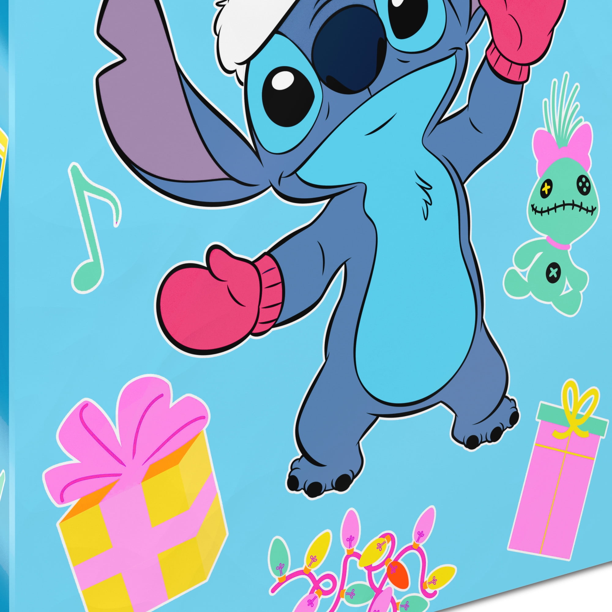 Large Stitch Bag, Disney Stitch Holiday Gift Bag