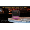 thumbnail image 4 of 10 ARC Nevado Denver Whiskey Glasses Set, 11.5 oz. - USA made, Barware - Pink, 4 of 5