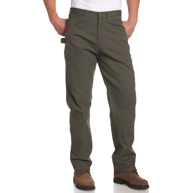 Riggs Workwear By Wrangler Men's Ripstop Carpenter Jean,Loden,44x36