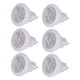 thumbnail image 2 of 6 uds 360LM bombillas LED MR11 4W 12V bombillas puntuales con Base GU4 Bi Pin para el hogar Hotel luz cálida 3000K, 2 of 5