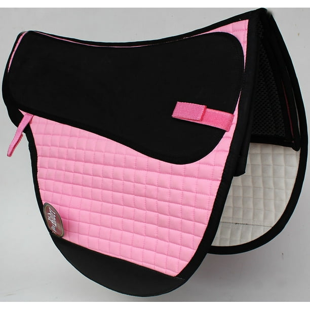 Horse English Treeless Endurance Gel Quilted Neoprene Equine Saddle Pad