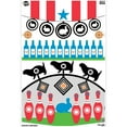 thumbnail image 4 of Ez Aim Fun Paper Shooting Targets, Get the Game On, 12 In x 18 In, 8-Pack, Multi-Color, 4 of 15