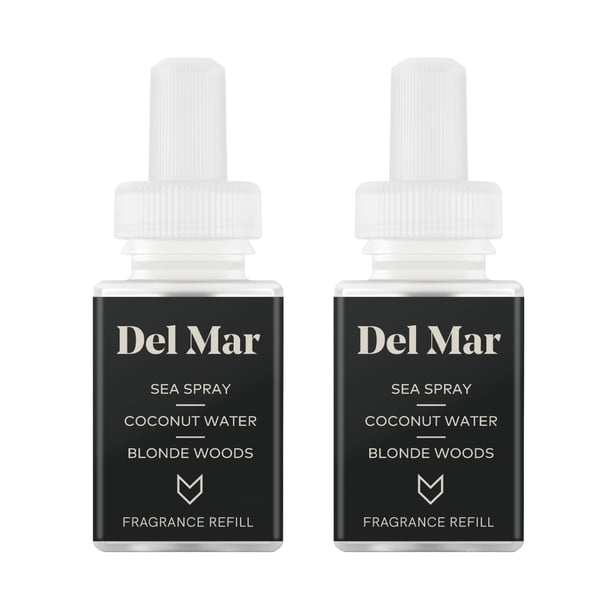 Difusor de aire doméstico inteligente Pura & Guy Fox de Home Scent Refill, paquete de 2