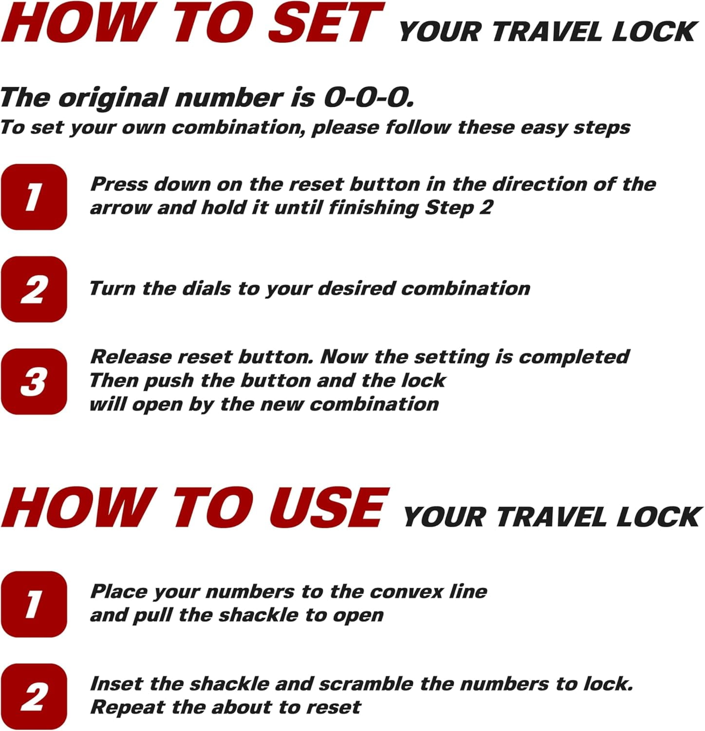 BV TSA Accepted 3-Digit Combination Travel Lock for Luggage, Gym Locker, Toolbox, Cabinets & More – Champagne Gold, 2 pack