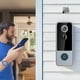 thumbnail image 4 of Pisexur Electronics para hombres, timbre visual inteligente inalámbrico, timbre con video remoto Tuya, IP65, impermeable, intercomunicador doméstico, visión nocturna HD, WiFi, timbre de seguridad, ca, 4 of 9