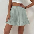thumbnail image 3 of Clearance! Plus Size Shorts Biker Shorts Women Women's Summer Loose Fitting Wide Leg Shorts for Casual Wear S-5XL, 3 of 10