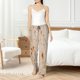 thumbnail image 4 of Balery Tortilla Pantalones de pijama para mujer, pijamas ultraligeros, pantalones de estar por casa-Large, 4 of 6