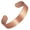 1PCS 12X, variant on Jewelry Pure Copper bangles Bracelets for Men，Set of 2