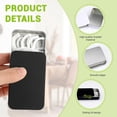thumbnail image 3 of Bagentry 10 Pieces Silver Portable Metal Travel Floss Picks Case, Sliding Compact Flosser Holder Dispenser Storage Container, Refillable Tooth Floss Pick Holder for Hotels Dating Dinners (A), 3 of 7