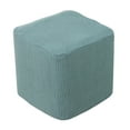 thumbnail image 4 of Cover Expandable Footstool Footstool Living Room Soft Blanket - Green, 4 of 8