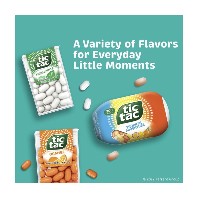 Tic Tac Wintergreen, On-the-Go Refreshment, .84oz - Walmart.com