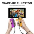 thumbnail image 5 of Manette Switch Joy Pad pour Nintendo Switch - Violet Néon Jaune, 5 of 5