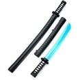 thumbnail image 4 of Mushroomcase Light up Deluxe Ninja LED Toy Sword with Motion Activated Clanging Sounds (2-Pack), 4 of 6