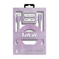thumbnail image 3 of Liquipel Powertek Pastel Velvet USB-A to USB-C - Purple, 3 of 7
