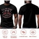 thumbnail image 5 of Camisetas para hombre, camisetas casuales de manga corta con diseño de reno y copo de nieve navideño, camisetas gráficas para adolescentes, niños y hombres., 5 of 8