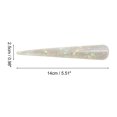 thumbnail image 4 of Unique Bargains 1 Pc Hair Clip Colorful Pattern Hair Clips White, 4 of 5