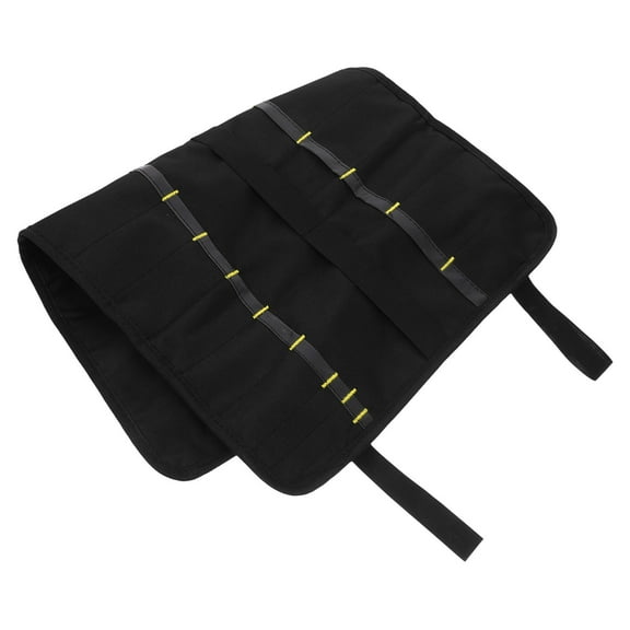 CIMAXIC Socket Organizer Bag Black Oxford Cloth 1Pack For Travel