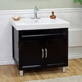 thumbnail image 4 of 31.5 in Single sink vanity-wood-black , 203131-B, 4 of 11