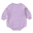 thumbnail image 4 of THJRPQJFD Tracksuit for Girls Toddler Soild Baby Boy Overalls 12-18 Months Outfits Girls and Boys Sweatshirt Tops Romper Cute Clothes Casual Wear Gifts for Baby Girls 0-6 Months, 4 of 4