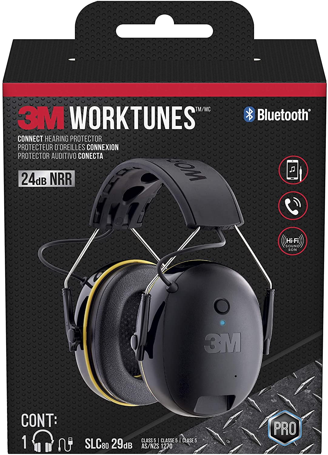 3M headphones box